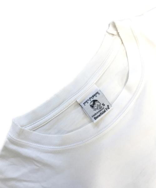 Patagonia（パタゴニア）Patagonia (パタゴニア) 90s-00s Benefical アート両面プリントTシャツ ホワイト サイズ:Sの古着・服飾アイテム