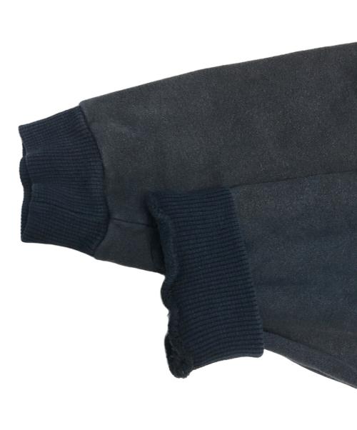 stussy（ステューシー）stussy (ステューシー) デカロゴ両面プリントスウェット ブラック サイズ:Lの古着・服飾アイテム