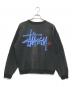 stussy (ステューシー) デカロゴ両面プリントスウェット ブラック サイズ:L：23000円