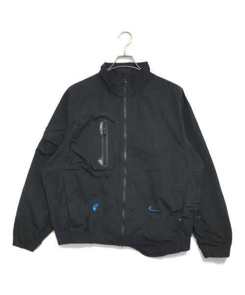 NIKE（ナイキ）NIKE (ナイキ) OFFWHITE (オフホワイト) ナイロンジャケット ブラック サイズ:Ｍの古着・服飾アイテム