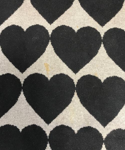 HUMAN MADE（ヒューマンメイド）HUMAN MADE (ヒューマンメイド) ハート柄ニット グレー サイズ:Mの古着・服飾アイテム