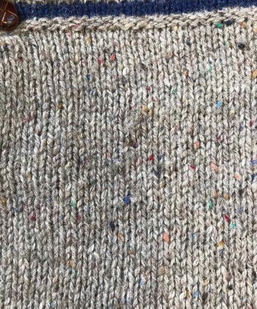 PENDLETON（ペンドルトン）PENDLETON (ペンドルトン) ヘンリーネックニット ブラウン サイズ:Mの古着・服飾アイテム