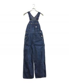 中古・古着通販】CELINE (セリーヌ) ヒッコリーオーバーオール