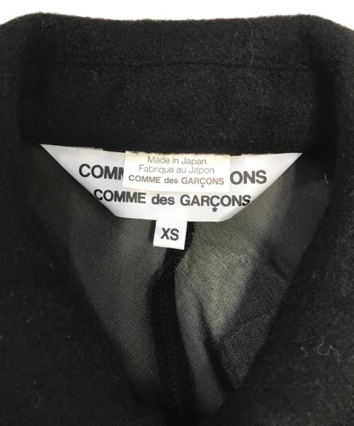 COMME des GARCONS COMME des GARCONS（コムデギャルソン コムデギャルソン）COMME des GARCONS COMME des GARCONS (コムデギャルソン コムデギャルソン) 丸襟切替シアーシャツ ブラック サイズ:XSの古着・服飾アイテム
