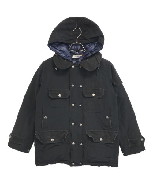 THE NORTH FACE（ザ ノース フェイス）THE NORTH FACE COMME des GARCONS JUNYA WATANABE MAN (コム デ ギャルソン ジュンヤ ワタナベ マン) REVERSIBLE DOWN HOODIE ブラック サイズ:Sの古着・服飾アイテム