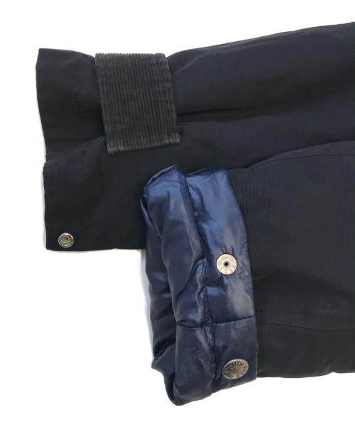 THE NORTH FACE（ザ ノース フェイス）THE NORTH FACE COMME des GARCONS JUNYA WATANABE MAN (コム デ ギャルソン ジュンヤ ワタナベ マン) REVERSIBLE DOWN HOODIE ブラック サイズ:Sの古着・服飾アイテム