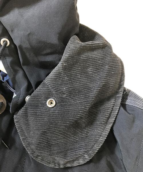 THE NORTH FACE（ザ ノース フェイス）THE NORTH FACE COMME des GARCONS JUNYA WATANABE MAN (コム デ ギャルソン ジュンヤ ワタナベ マン) REVERSIBLE DOWN HOODIE ブラック サイズ:Sの古着・服飾アイテム