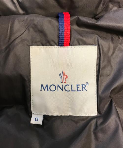 MONCLER（モンクレール）MONCLER (モンクレール) ダウンジャケット ブラウンの古着・服飾アイテム