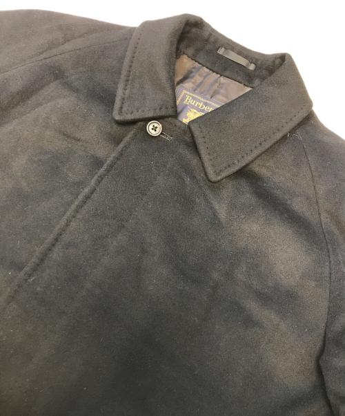 Burberry's（バーバリーズ）Burberry's (バーバリーズ) ステンカラーカシミヤコート ブラック サイズ:表記なしの古着・服飾アイテム