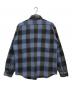 FIVE BROTHER (ファイブブラザー) チェックネルシャツ ブルー×ブラック サイズ:L：35000円