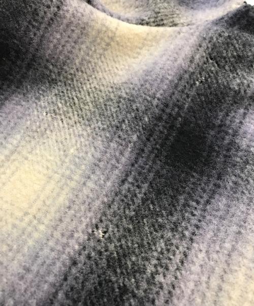 PENNYS（ペニーズ）PENNYS (ペニーズ) オンブレウールジャケット ホワイト×ネイビー×ブラック サイズ:表記なしの古着・服飾アイテム