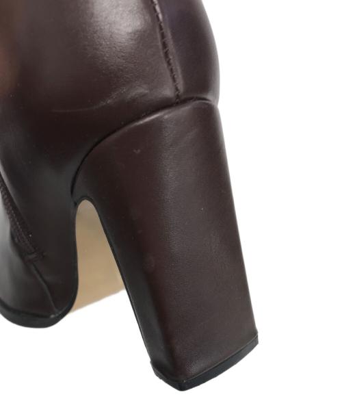 ACYM（アシーム）ACYM (アシーム) ロングブーツ ブラウン サイズ:Lの古着・服飾アイテム