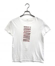 HELMUT LANG（ヘルムートラング）の古着「プリントTシャツ」｜ホワイト