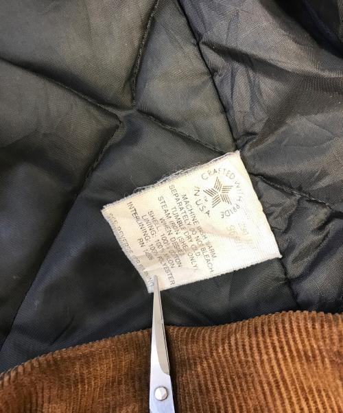 CarHartt（カーハート）CarHartt (カーハート) フード付きトラディショナルジャケット ブラウン サイズ:50の古着・服飾アイテム