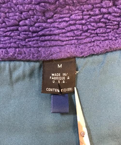 Patagonia（パタゴニア）Patagonia (パタゴニア) レトロXフリースベスト パープル サイズ:Mの古着・服飾アイテム