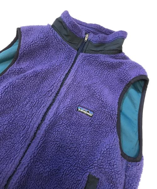 Patagonia（パタゴニア）Patagonia (パタゴニア) レトロXフリースベスト パープル サイズ:Mの古着・服飾アイテム