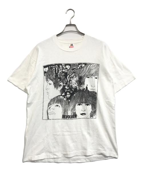 バンドTシャツ（バンドTシャツ）バンドTシャツ (バンドTシャツ) 90s THE BEATLES(ビートルズ) バンドTシャツ ホワイト サイズ:XLの古着・服飾アイテム