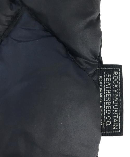 RockyMountainFeatherBed（ロッキーマウンテンフェザーベッド）RockyMountainFeatherBed (ロッキーマウンテンフェザーベッド) JOURNAL STANDARD (ジャーナルスタンダード) ダウンジャケット ブラック サイズ:38の古着・服飾アイテム
