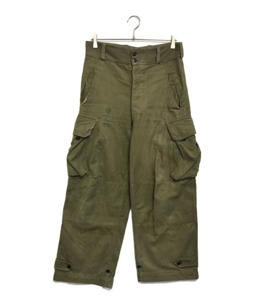 VINTAGE MILITARY（ヴィンテージ ミリタリー）VINTAGE MILITARY (ヴィンテージ ミリタリー) M-47カーゴパンツ オリーブ サイズ:不明の古着・服飾アイテム