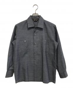D'LOOK SHIRT「オープンカラーネップシャツ」