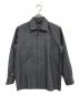 D'LOOK SHIRT（ディールック・シャツ）の古着「オープンカラーネップシャツ」｜グレー