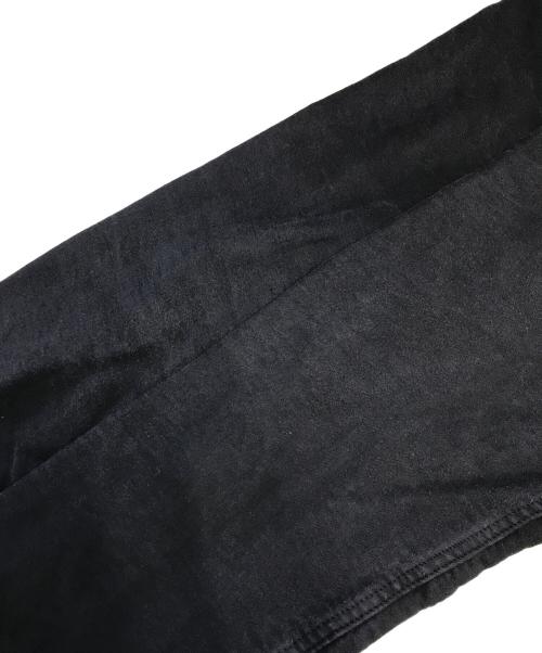 VINTAGE（ヴィンテージ）VINTAGE (ヴィンテージ) ブラックモールスキンワークジャケット ブラック サイズ:52の古着・服飾アイテム