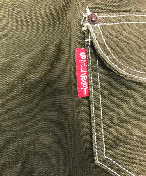 stussy（ステューシー）stussy (ステューシー) ダックベスト オリーブ サイズ:XLの古着・服飾アイテム