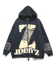 JIMMY'Z（ジミーズ）の古着「キルティングライナージップパーカー」｜ネイビー