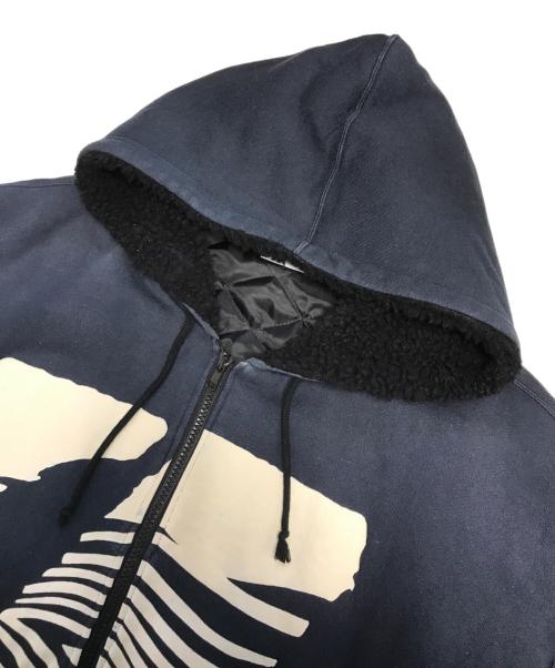 JIMMY'Z（ジミーズ）JIMMY'Z (ジミーズ) キルティングライナージップパーカー ネイビー サイズ:Ⅼの古着・服飾アイテム