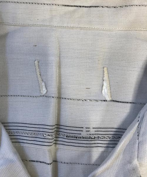 VINTAGE（ヴィンテージ）VINTAGE (ヴィンテージ) オープンカラーレーヨンシャツ アイボリー サイズ:SIZE14の古着・服飾アイテム