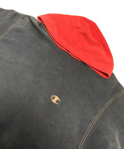 Champion（チャンピオン）Champion (チャンピオン) 2トーンパーカー ネイビー サイズ:XLの古着・服飾アイテム