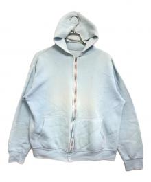VINTAGE（ヴィンテージ）の古着「ジップパーカー」｜スカイブルー