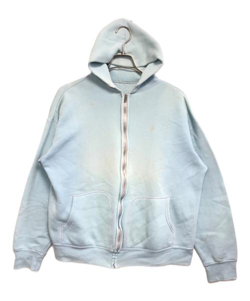 VINTAGE（ヴィンテージ）VINTAGE (ヴィンテージ) ジップパーカー スカイブルー サイズ:不明の古着・服飾アイテム