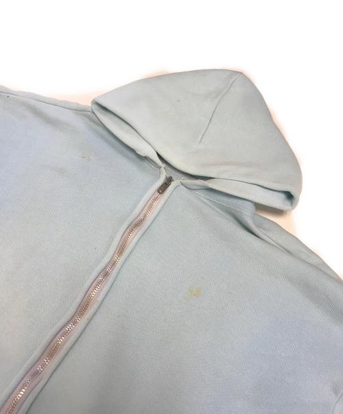 VINTAGE（ヴィンテージ）VINTAGE (ヴィンテージ) ジップパーカー スカイブルー サイズ:不明の古着・服飾アイテム