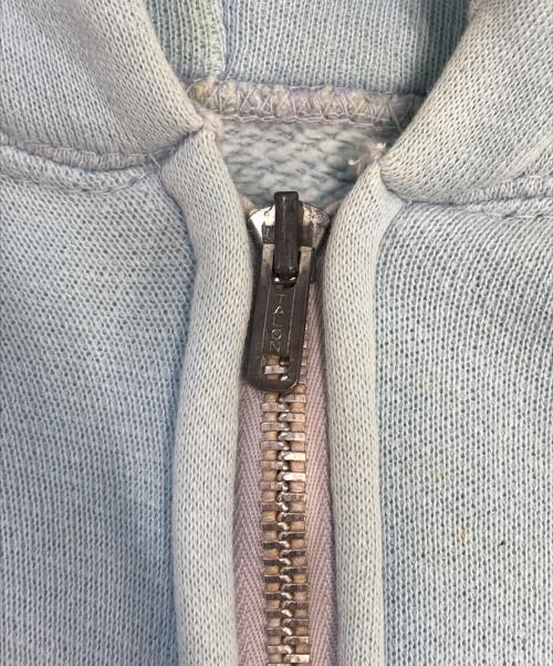 VINTAGE（ヴィンテージ）VINTAGE (ヴィンテージ) ジップパーカー スカイブルー サイズ:不明の古着・服飾アイテム