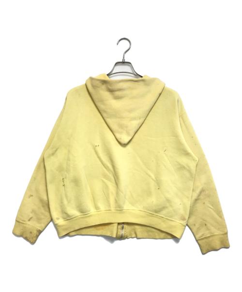 VINTAGE（ヴィンテージ）VINTAGE (ヴィンテージ) ジップパーカー イエロー サイズ:不明の古着・服飾アイテム