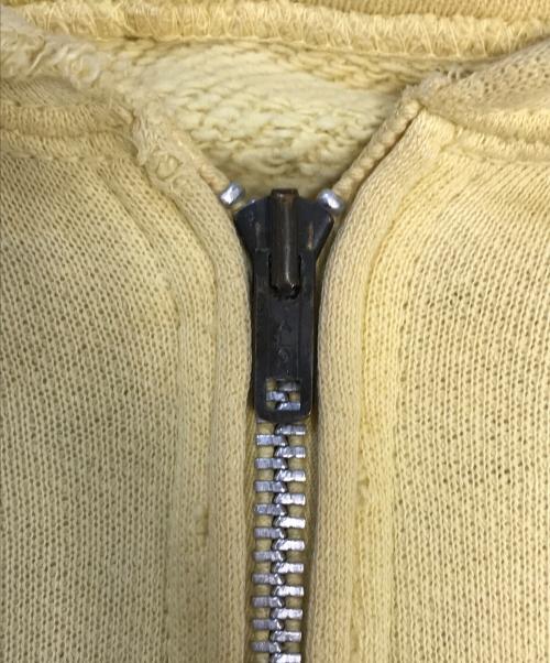 VINTAGE（ヴィンテージ）VINTAGE (ヴィンテージ) ジップパーカー イエロー サイズ:不明の古着・服飾アイテム