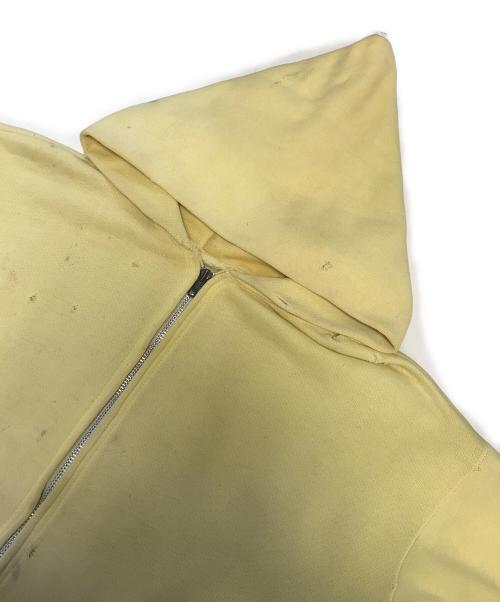 VINTAGE（ヴィンテージ）VINTAGE (ヴィンテージ) ジップパーカー イエロー サイズ:不明の古着・服飾アイテム