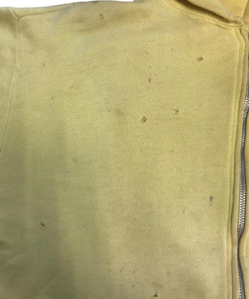 VINTAGE（ヴィンテージ）VINTAGE (ヴィンテージ) ジップパーカー イエロー サイズ:不明の古着・服飾アイテム