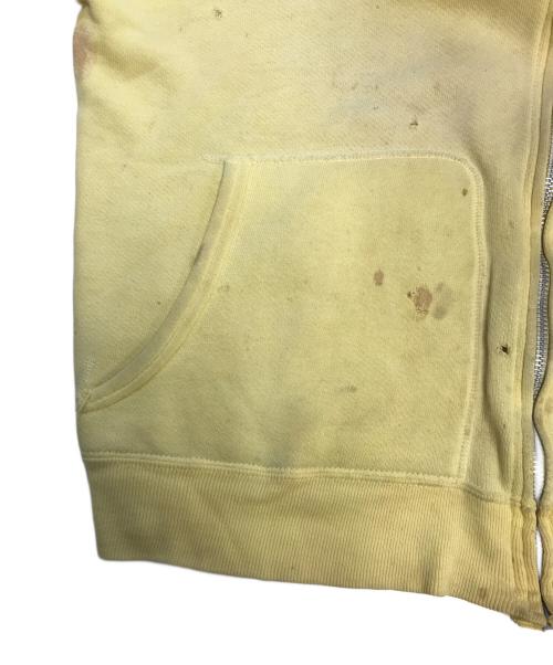 VINTAGE（ヴィンテージ）VINTAGE (ヴィンテージ) ジップパーカー イエロー サイズ:不明の古着・服飾アイテム
