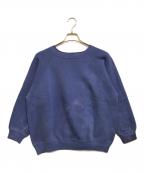 VINTAGEヴィンテージ）の古着「ラグランスウェット」｜ブルー