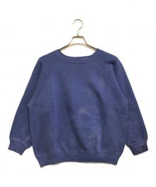 VINTAGE（ヴィンテージ）の古着「ラグランスウェット」｜ブルー