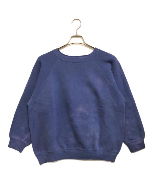 VINTAGE（ヴィンテージ）VINTAGE (ヴィンテージ) ラグランスウェット ブルー サイズ:不明の古着・服飾アイテム