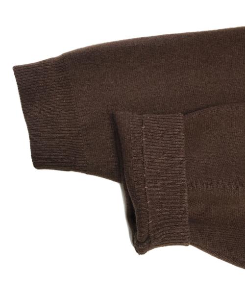 ISSEY MIYAKE（イッセイミヤケ）ISSEY MIYAKE (イッセイミヤケ) 3Bニットジャケット ブラウン サイズ:Mの古着・服飾アイテム