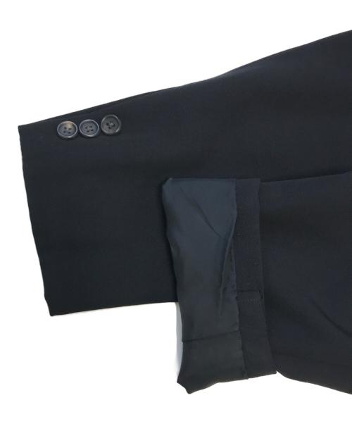 Yohji Yamamoto pour homme（ヨウジヤマモト プールオム）Yohji Yamamoto pour homme (ヨウジヤマモト プールオム) ウールギャバ3Bテーラードジャケット ブラック サイズ:Mの古着・服飾アイテム