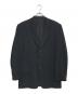Yohji Yamamoto pour homme（ヨウジヤマモト プールオム）の古着「ウールギャバ3Bテーラードジャケット」｜ブラック