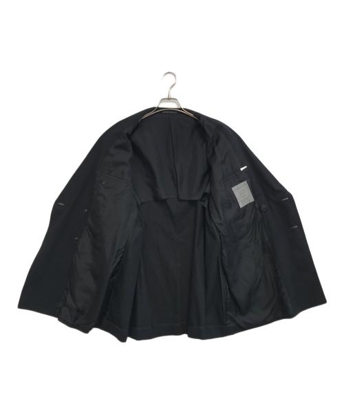 Yohji Yamamoto pour homme（ヨウジヤマモト プールオム）Yohji Yamamoto pour homme (ヨウジヤマモト プールオム) アルファベットワッペンコットンジャケット ブラック サイズ:Mの古着・服飾アイテム