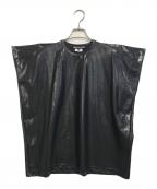 JUNYA WATANABE COMME des GARCONS(ジュンヤワタナベ コムデギャルソン）の古着「平面ノースリーブカットソー」｜ブラック