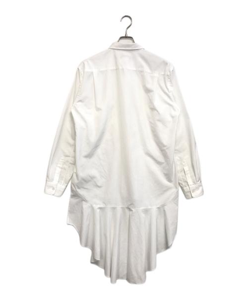 COMME des GARCONS HOMME PLUS（コムデギャルソンオムプリュス）COMME des GARCONS HOMME PLUS (コムデギャルソンオムプリュス) ロングシャツ ブラック サイズ:Mの古着・服飾アイテム