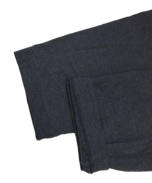 COMME des GARCONS SHIRT（コムデギャルソンシャツ）COMME des GARCONS SHIRT (コムデギャルソンシャツ) 異素材切替ロールネックニット ブラウン×グレー サイズ:Lの古着・服飾アイテム